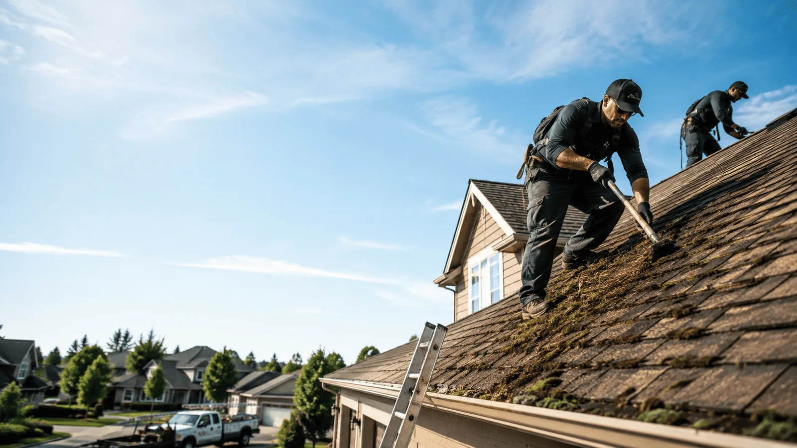 Roof Moss Removal in Melville, LA near me